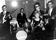Kip, Pete, Tony, Steve and Jenny Johnson about 1964